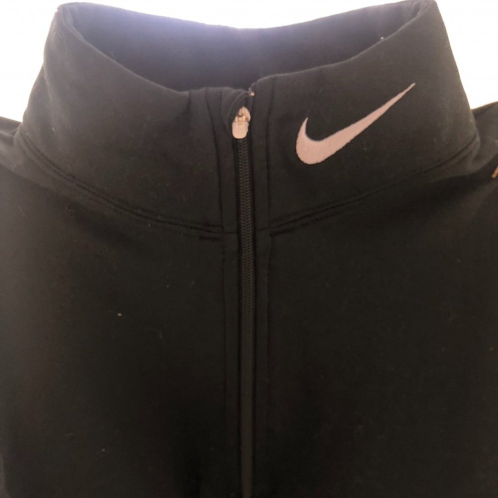 Black Nike Running Quarter Zip